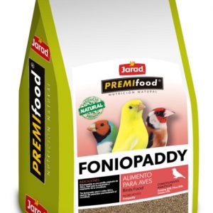 Foniopaddy (Semilla 100% eficaz contra coccidios) 400 Gramos Jarad.