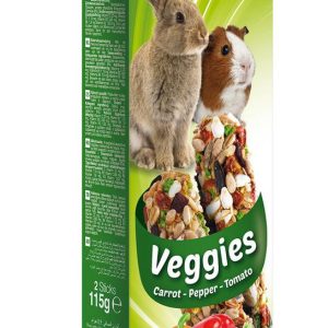 Barrita Snack Conejo Vegetal 2 x 115 gramos PINNY