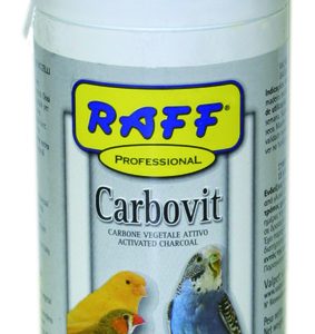 Carbovit (Carbon Vegetal para limpieza de toxinas y pigmentos en aves) italiano Raff
